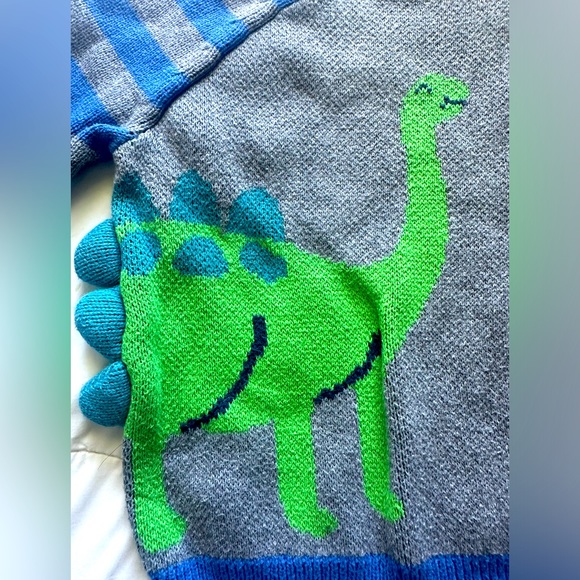 Cat & Jack Dinosaur Sweater - Like New - Size 4T - Picture 2 of 5